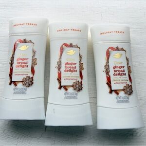 3 Dove Gingerbread Delight deoderants